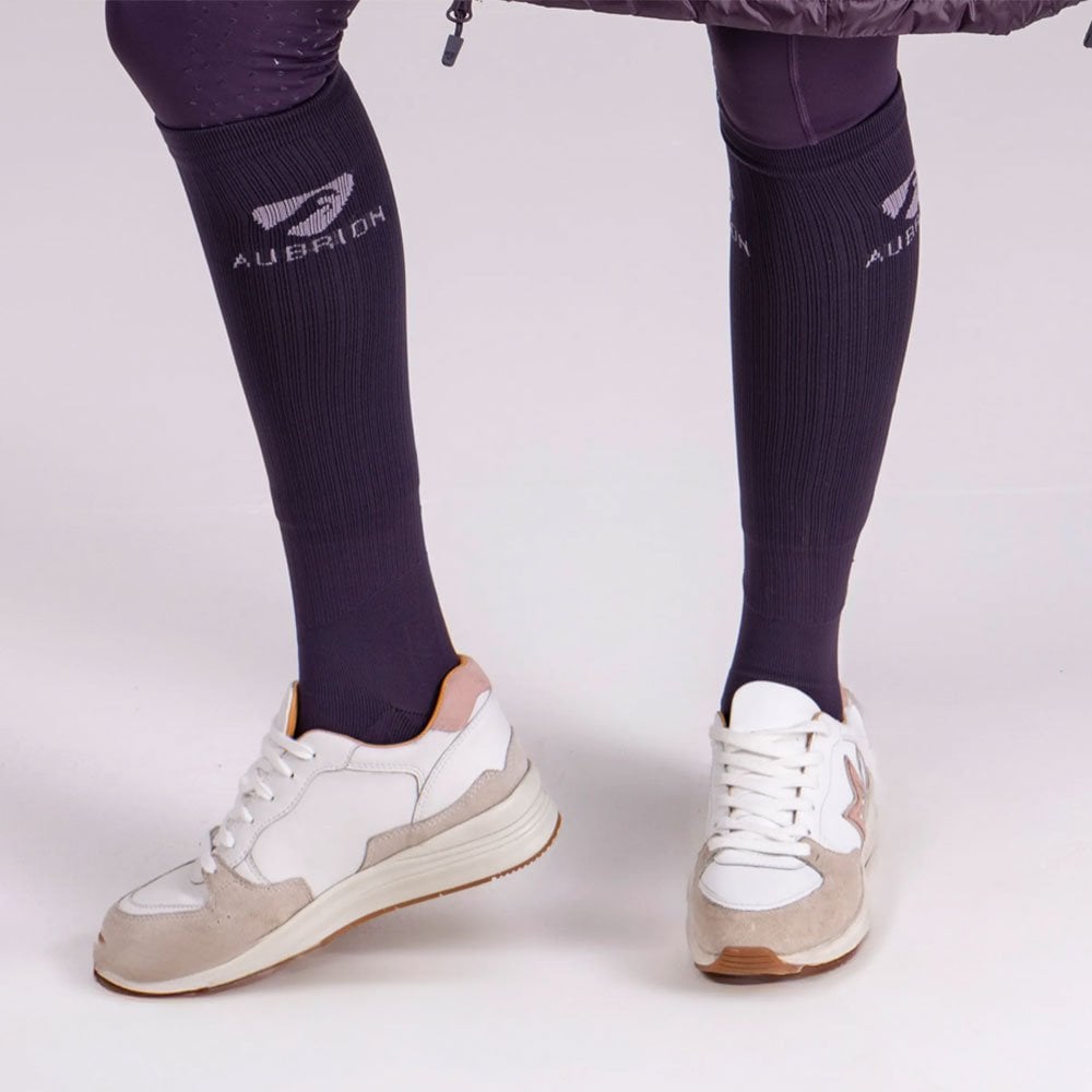 Shires Aubrion Winter Performance Socks Purple