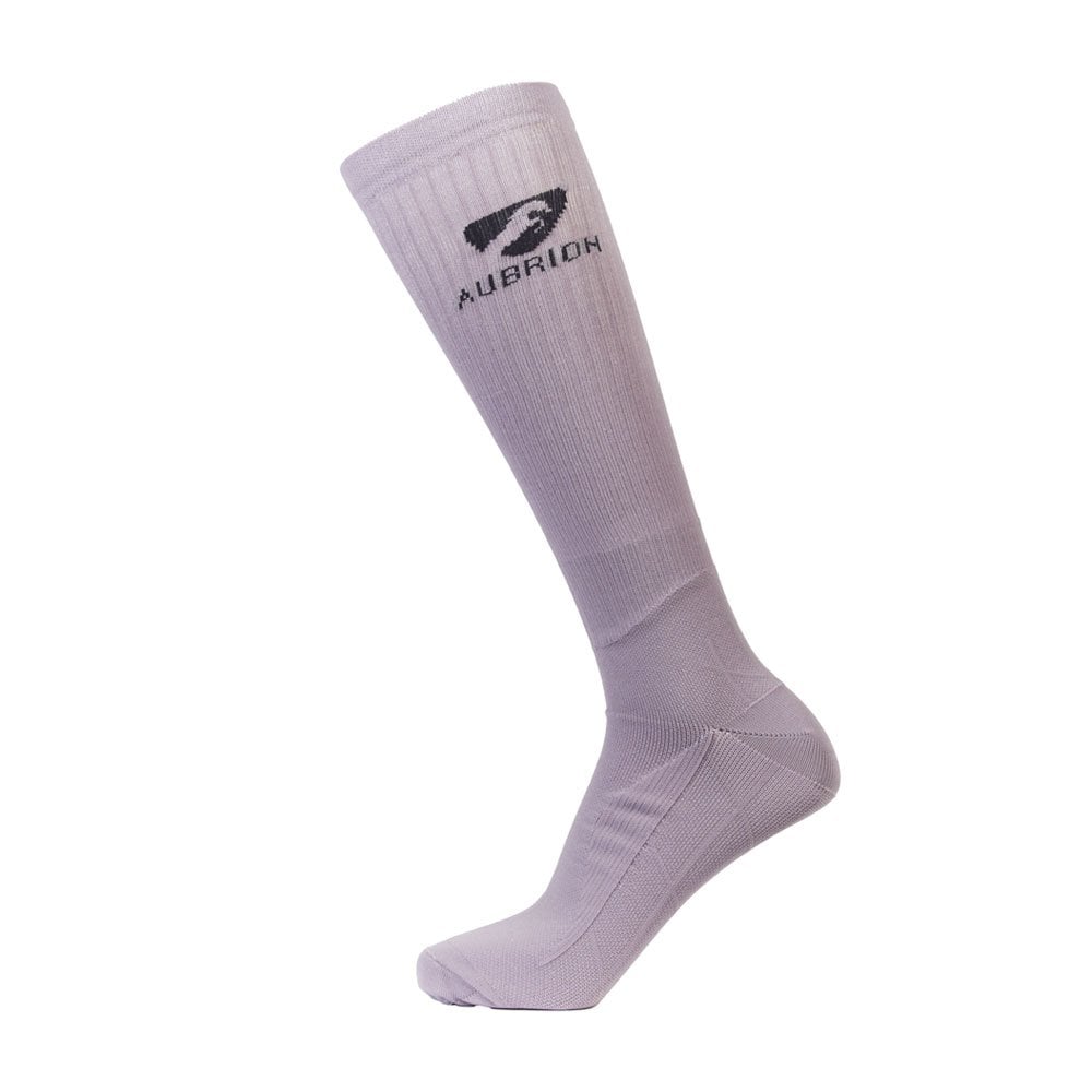 Shires Shires Aubrion Young Rider Winter Performance Socks in Mauve