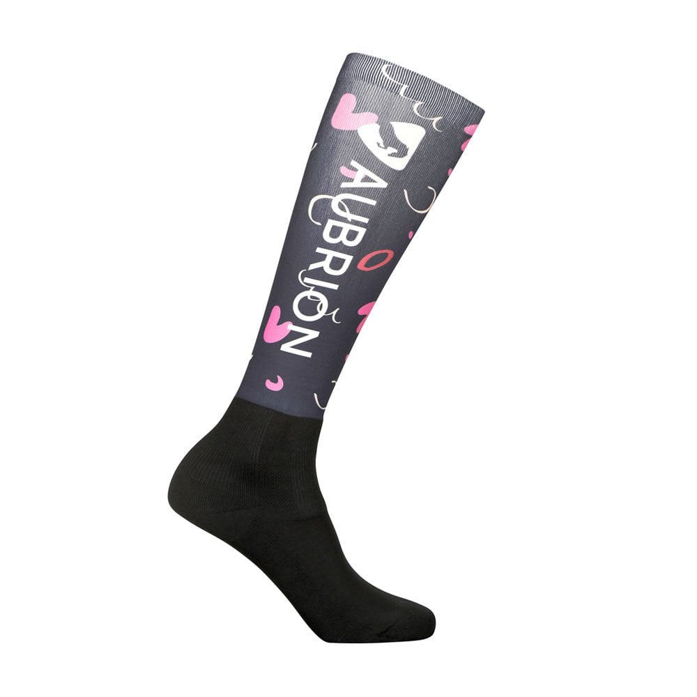 Shires Shires Aubrion Young Rider Hyde Park Socks in Doodle