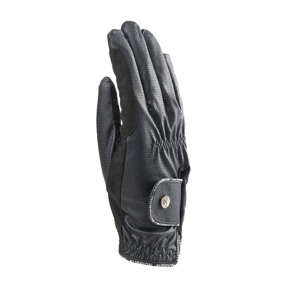 Shires Shires Aubrion Stadium Winter Riding Gloves in Black