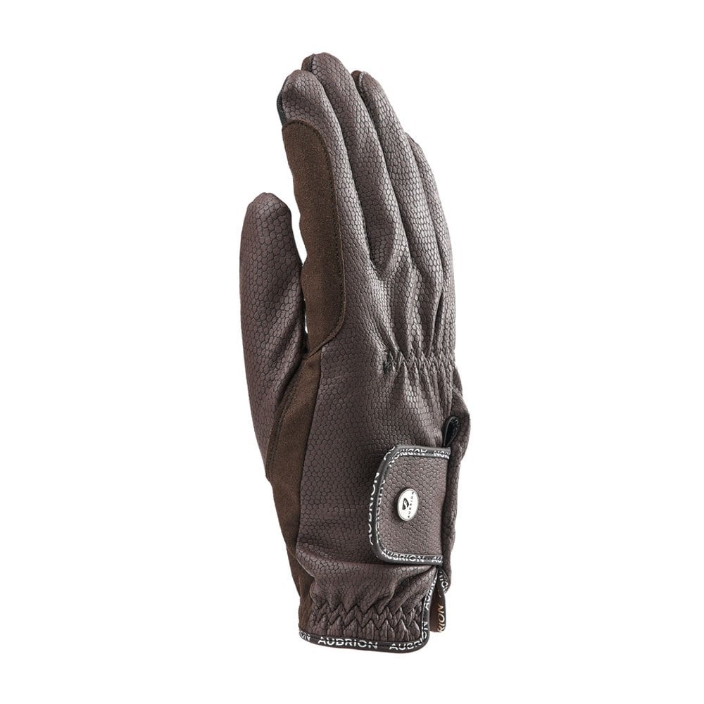 Shires Shires Aubrion Stadium Winter Riding Gloves in Brown