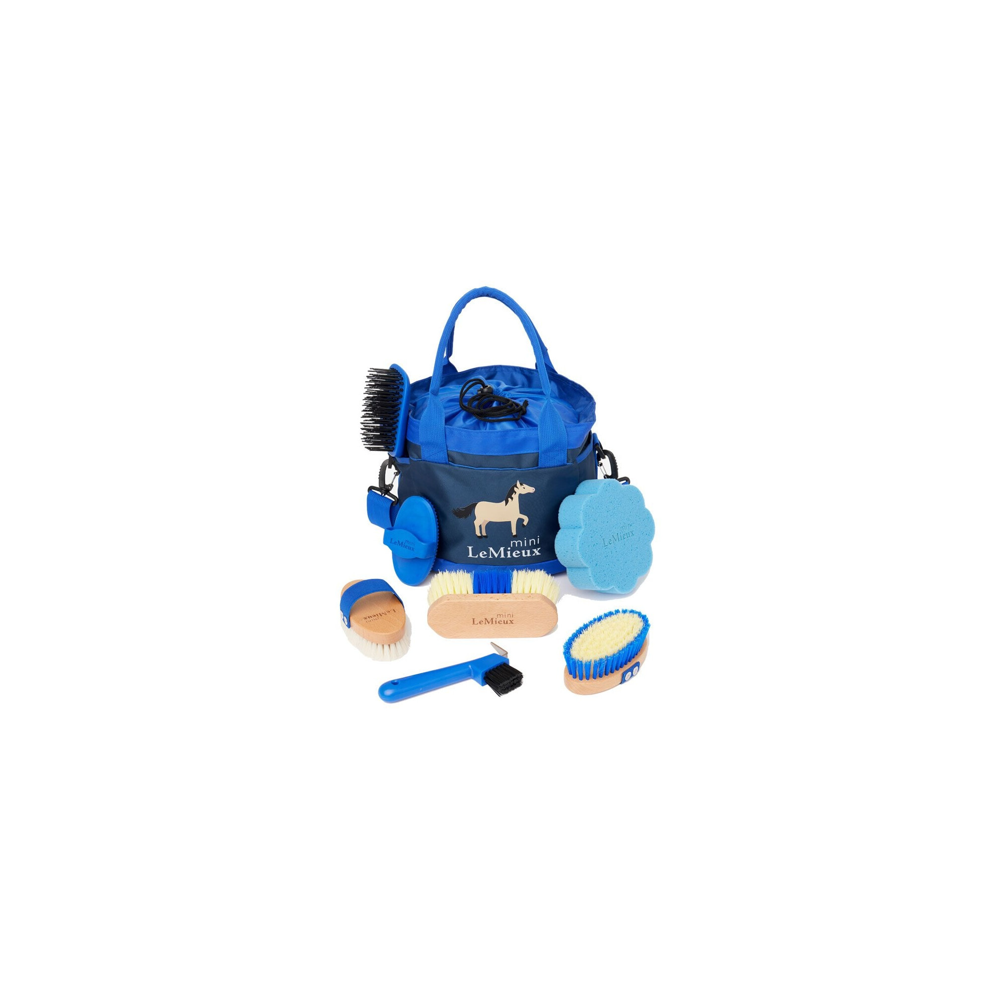 Ensemble Mini Sac LeMieux – Brosse éponge Et Choix Sabot Pour Cheval