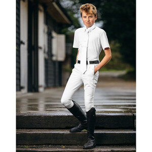 LeMieux LeMieux Young Rider Boys Breech in White