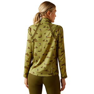 Ariat Ariat Sunstopper 3.0 1/4 Zip Top in Hacking Around
