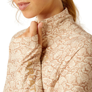 Ariat Ariat Lowell 3.0 1/4 Zip Top in Land Of Horses