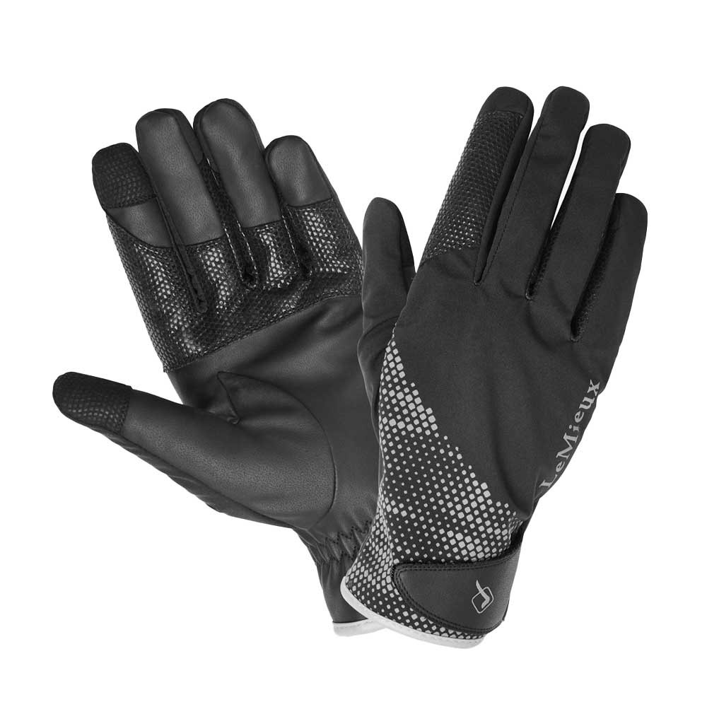 LeMieux LeMieux Waterproof Riding Glove in Black