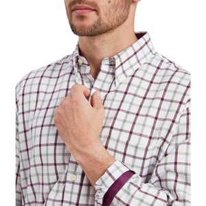 Schoffel Schoffel Brancaster Shirt in Wine Check