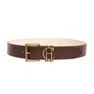 Holland Cooper Holland Cooper Mens Classic Belt in Chocolate
