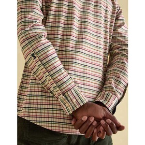 Joules Joules Mens Welford Cotton Check Shirt in Multicolour