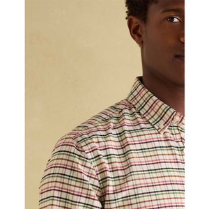 Joules Joules Mens Welford Cotton Check Shirt in Multicolour