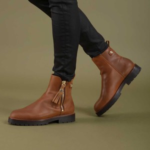 Fairfax & Favor Fairfax & Favor Oakham Waterproof Ankle Boot in F&F Oak