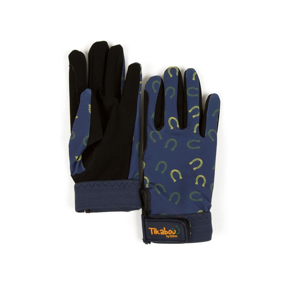 Shires Shires Tikaboo Childs Riding Gloves in Horseshoe