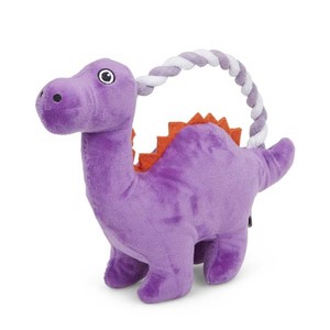 Petface Petface Buddies Rope Handle Dinosaur in Purple