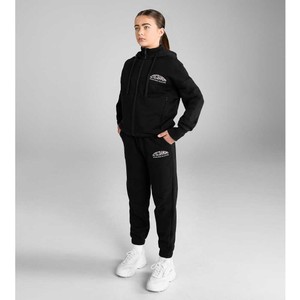 Aztec Diamond Aztec Diamond Young Rider Zip Hoodie in Black/Pink