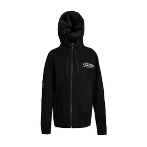 Aztec Diamond Aztec Diamond Young Rider Zip Hoodie in Black/Pink