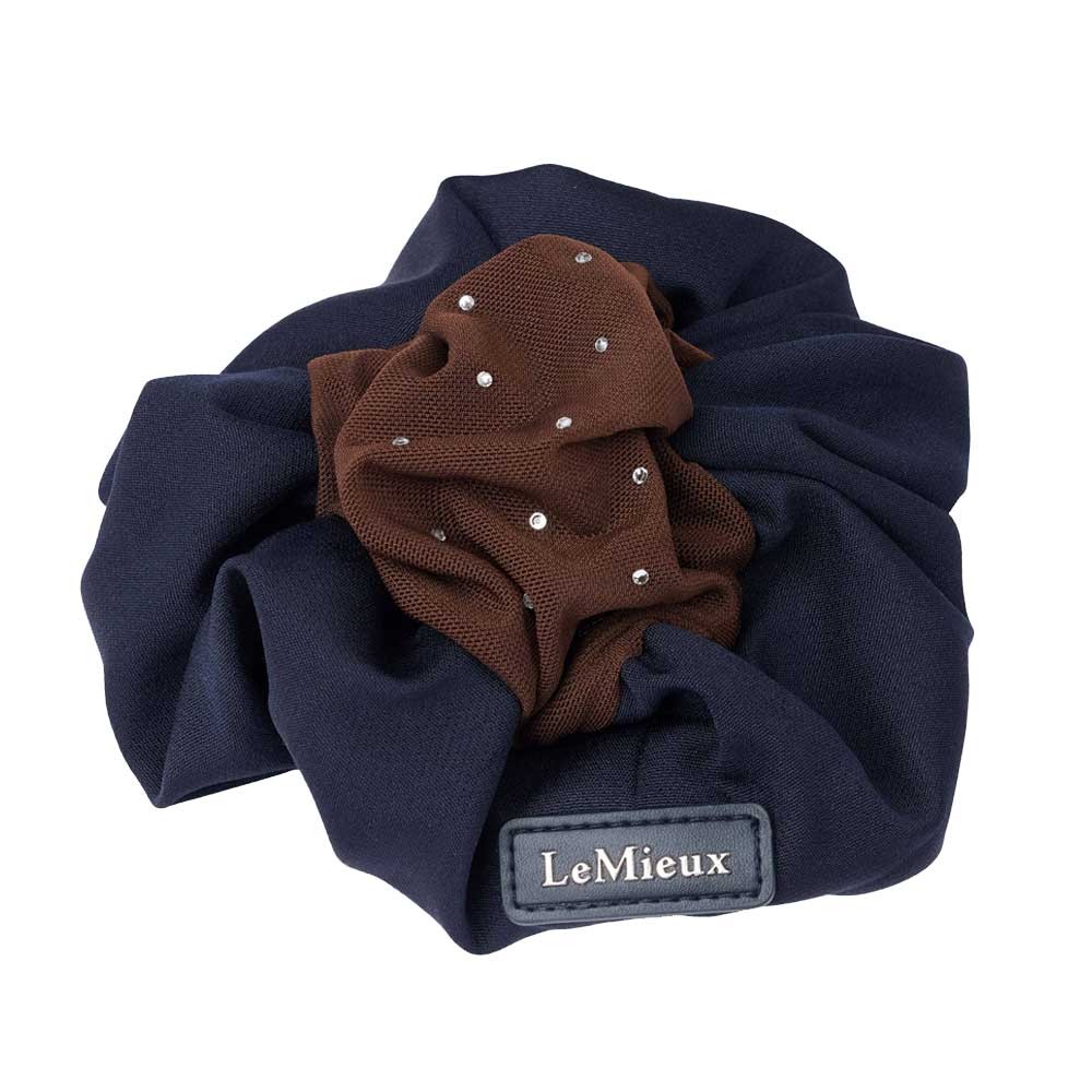 LeMieux LeMieux Scrunchie in Navy/Brown