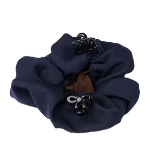 LeMieux LeMieux Scrunchie in Navy/Brown