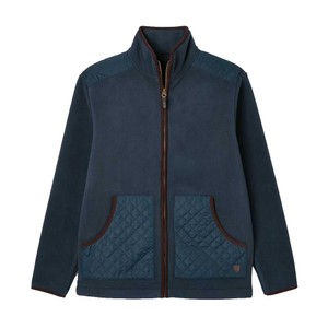 Joules Joules Mens Greenfield Fleece Jacket in Navy
