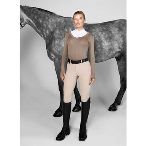 Aztec Diamond Aztec Diamond Core Mid-Rise Full Seat Grip Breech in Beige