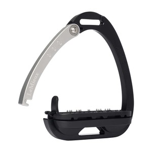 LeMieux LeMieux Vector Balance Stirrups SS25 in Black/Aluminium
