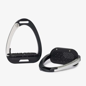 LeMieux LeMieux Vector Balance Stirrups SS25 in Black/Aluminium