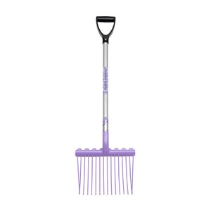 Fyna-Lite Fynalite Groovy Fork Junior D-Grip Handle in Purple