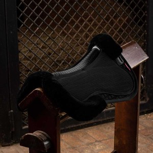 LeMieux LeMieux Streamline Half Pad in Black/Black