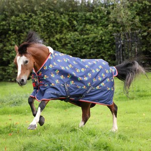Shires Shires Winnie & Me Lite Turnout Rug in Navy