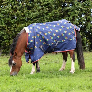 Shires Shires Winnie & Me Lite Turnout Rug in Navy