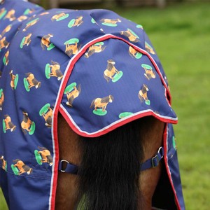 Shires Shires Winnie & Me Lite Turnout Rug in Navy