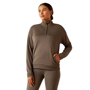 Ariat Ariat Breathe 1/2 Zip Sweatshirt in Plum Grey