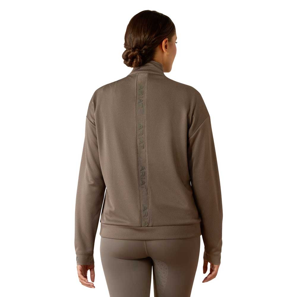 Ariat Breathe 1/2 Zip Sweatshirt Grey