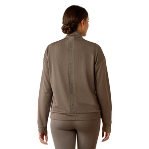 Ariat Ariat Breathe 1/2 Zip Sweatshirt in Plum Grey