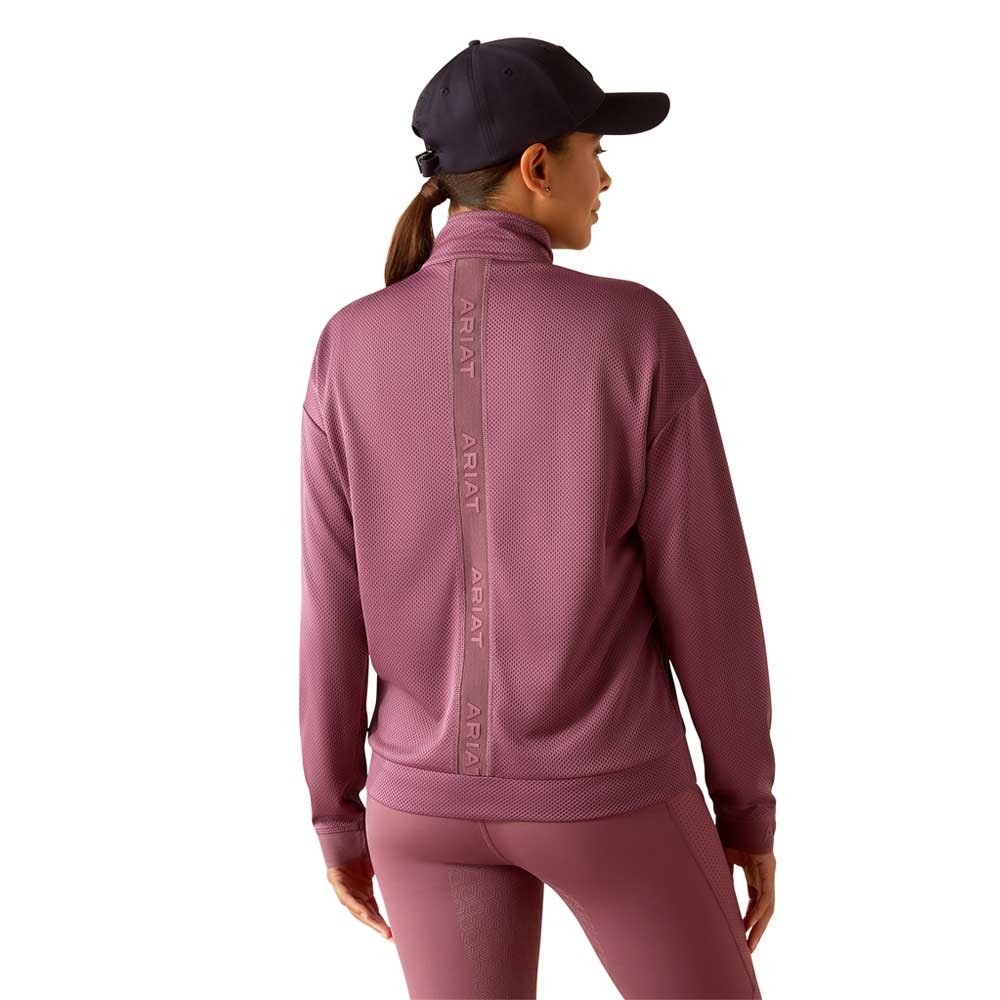 Ariat Breathe 1/2 Zip Sweatshirt Pink