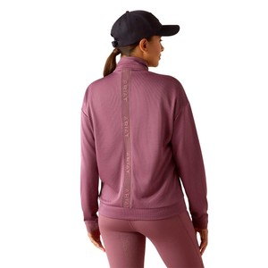 Ariat Ariat Breathe 1/2 Zip Sweatshirt in Tulipwood