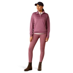 Ariat Ariat Breathe 1/2 Zip Sweatshirt in Tulipwood