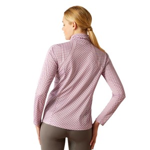Ariat Ariat Sunstopper 3.0 1/4 Zip Top in Lavender Mist Tile