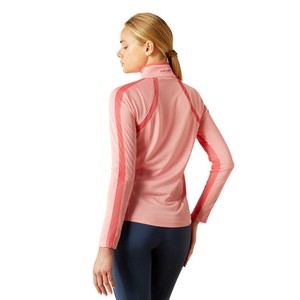 Ariat Ariat Sunstopper 3.0 1/4 Zip Top in Flamingo Pink