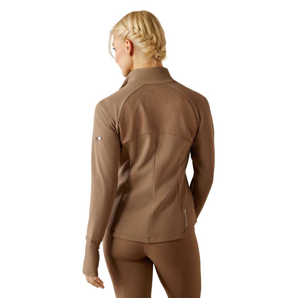 Ariat Bellatrix Full Zip Sweatshirt Beige