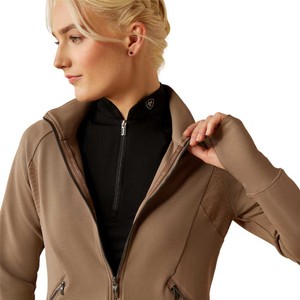 Ariat Ariat Bellatrix Full Zip Sweatshirt in Brick Brown