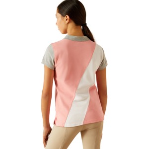 Ariat Ariat Youth Taryn Polo Shirt in Flamingo Pink