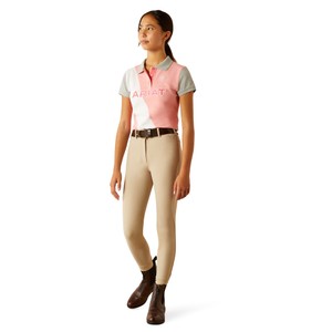 Ariat Ariat Youth Taryn Polo Shirt in Flamingo Pink