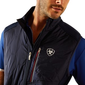 Ariat Ariat Mens Fusion Insulated Gilet in Team Navy