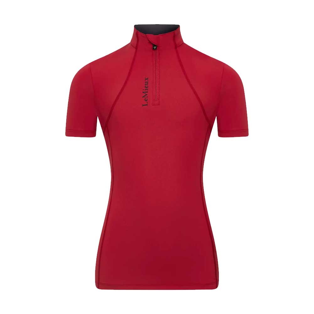 LeMieux Young Rider Classique Short Sleeve Base Layer Black