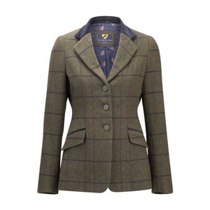 Shires Shires Aubrion Saratoga Ladies Show Jacket in Spruce Green Check