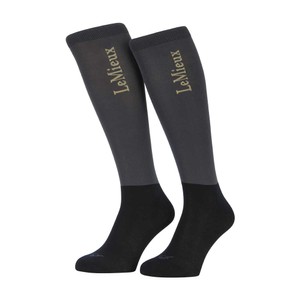LeMieux LeMieux Competition Riding Sock (2 Pack) in Dusk Blue
