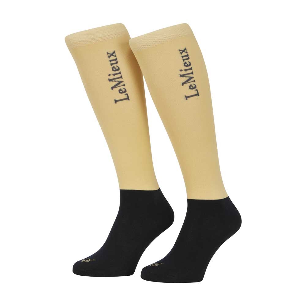 LeMieux LeMieux Competition Riding Sock (2 Pack) in Mimosa