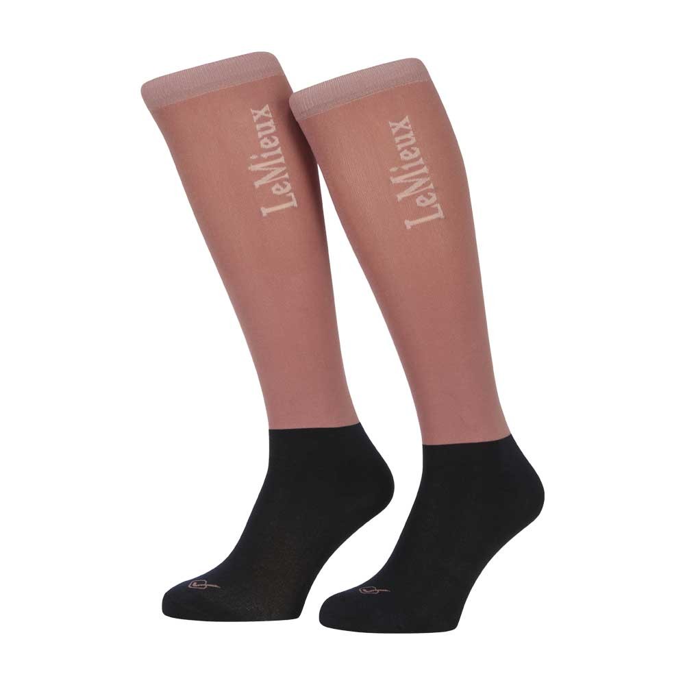 LeMieux LeMieux Competition Riding Sock (2 Pack) in Peony