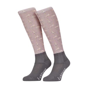 LeMieux LeMieux Footsie Socks in Lemon