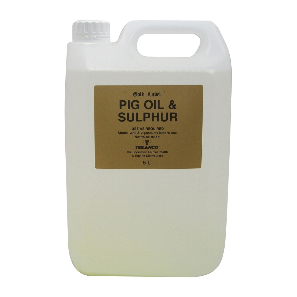 Gold Label Gold Label Pig Oil & Sulphur in No Colour